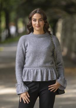 "Genevieve" Genser - Viking Design 2425-11 Kit - XS-XXL - Viking Bjørk og Viking kid silk