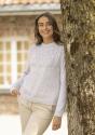 "Eloise" Genser - Viking Design 2425-10B Kit - XS-XXXL - Viking Bjørk og Viking kid silk
