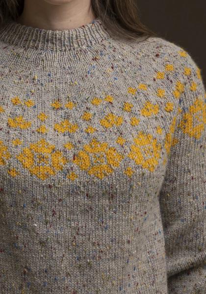 "Skur" Genser - Viking Design 2338-9 Kit - XS-XXXL - Viking Eco Highland Wool