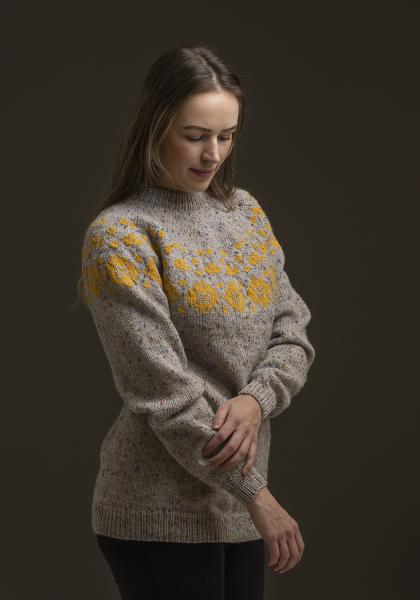 "Skur" Genser - Viking Design 2338-9 Kit - XS-XXXL - Viking Eco Highland Wool