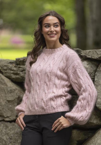 "Hampton" Genser - Viking Design 2425-9A Kit - XS-XXXL - Viking Bjørk og Viking kid silk