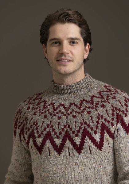 "Passat" Genser - Viking Design 2338-8 Kit - XS-XXXL - Viking Eco Highland Wool