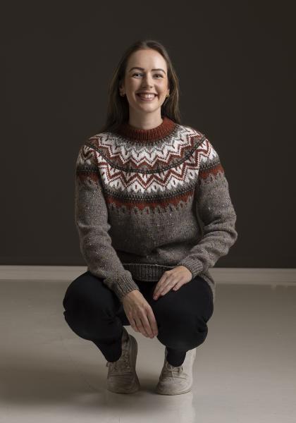 "Karpo" Genser - Viking Design 2338-7 Kit - XS-XXXL - Viking Eco Highland Wool