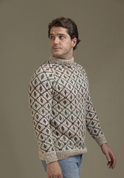 "Vintage" Genser - Viking Design 2338-6A Kit - XS-XXXL - Viking Eco Highland Wool