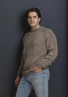 "Haust" Genser - Viking Design 2338-4 Kit - XS-XXXL - Viking Eco Highland Wool