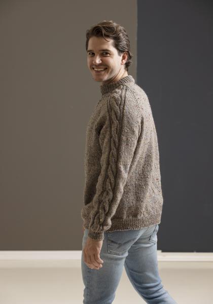 "Haust" Genser - Viking Design 2338-4 Kit - XS-XXXL - Viking Eco Highland Wool