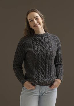 "Efterår" Genser - Viking Design 2338-2 Kit - XS-XXXL - Viking Eco Highland Wool