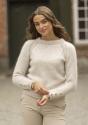 "Victoria" Genser - Viking Design 2425-1 Kit - XS-XXL - Viking Bjørk og Viking kid silk