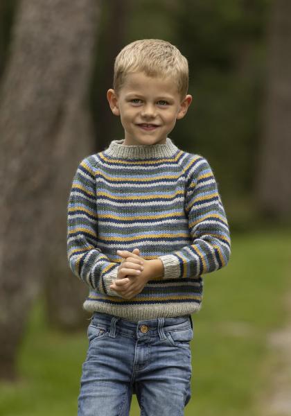 "Ulvar" genser - Viking Design 2332-10 Kit - 2-12 år - Viking Wool