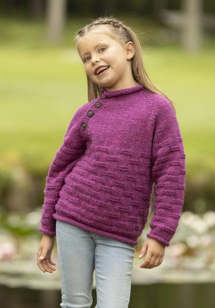 "Odin" genser- Viking Design 2332-9 Kit - 2-12 år - Viking Wool