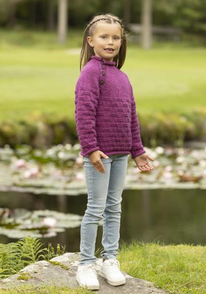 "Odin" genser- Viking Design 2332-9 Kit - 2-12 år - Viking Wool