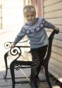 "Harepus - kanin" Genser- Viking Design 2424-6B Kit - 1 - 8år - Viking Baby merino 