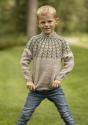 "Edgar" genser- Viking Design 2332-6 Kit - 2 - 12 år - Viking Wool