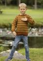 "Narve" genser- Viking Design 2332-5B Kit - 2-12 år - Viking Wool