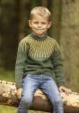 "Aldis" genser- Viking Design 2332-2B Kit - 2-12 år - Viking Wool