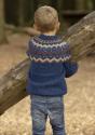 "Åke" genser- Viking Design 2332-1B Kit - 2-12 år - Viking Wool
