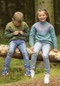 "Aldis" genser- Viking Design 2332-2A Kit - 2-12 år - Viking Wool