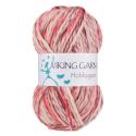 Viking Hobbygarn 983 multi rød