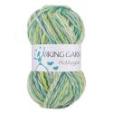 Viking Hobbygarn 982 multi grøn
