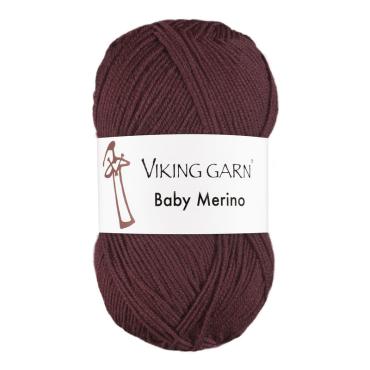 Viking Baby Merino - 272 Mørk burgunder