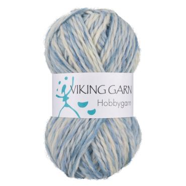 Viking Hobbygarn 981 multi blå