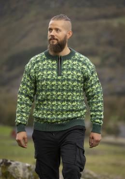 "Camo" Genser - Viking Design 2336-16 Kit - XS-XXL - Viking Eco Highland Wool