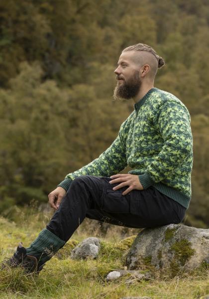 "Camo" Genser - Viking Design 2336-16 Kit - XS-XXL - Viking Eco Highland Wool