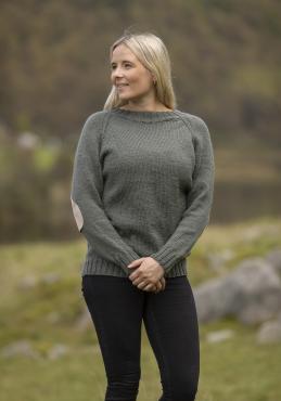 "Ullin" Genser - Viking Design 2336-14A Kit - XS-XXL - Viking Eco Highland Wool