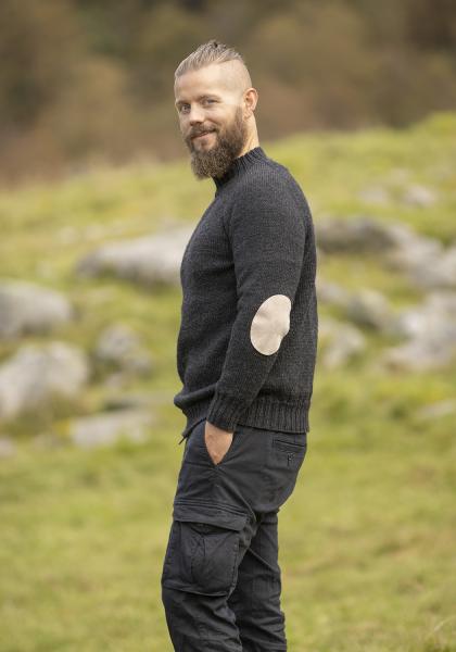 "Ullin" Genser - Viking Design 2336-14B Kit - XS-XXL - Viking Eco Highland Wool