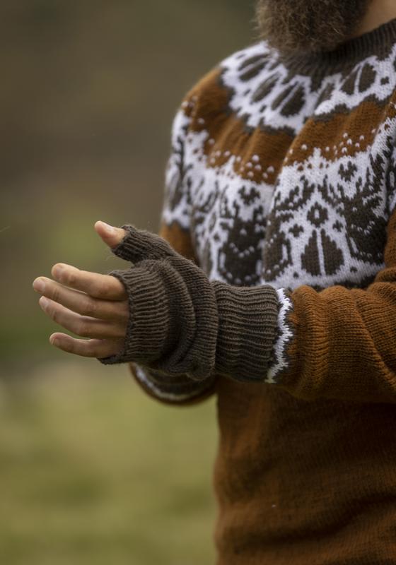 "Njord" Pulsvärmare - Viking Design 2336-11A Kit - S-L - Viking Eco Highland Wool