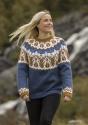 "Hjorte" Genser - Viking Design 2336-8D Kit - XS-XXL - Viking Eco Highland Wool
