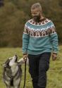 "Hjorte" Genser - Viking Design 2336-8C Kit - XS-XXL - Viking Eco Highland Wool