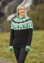 "Hjorte" Genser - Viking Design 2336-8B Kit - XS-XXL - Viking Eco Highland Wool