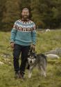 "Hjorte" Genser - Viking Design 2336-8C Kit - XS-XXL - Viking Eco Highland Wool