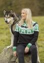 "Hjorte" Genser - Viking Design 2336-8B Kit - XS-XXL - Viking Eco Highland Wool