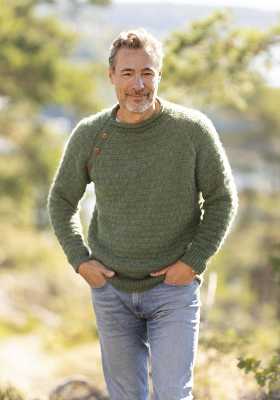 "Odin" tröja- Viking Design 2330-13B Kit - XS-XXXL - Viking Wool
