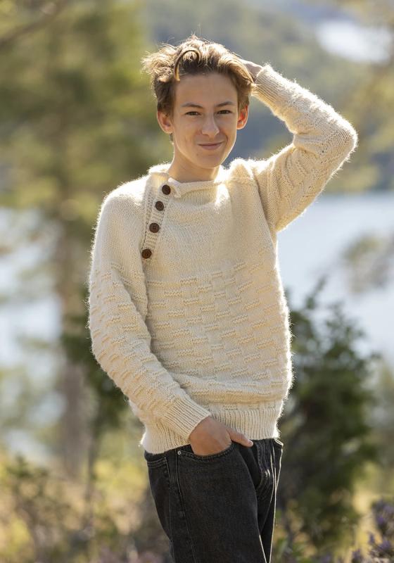"Odin" tröja- Viking Design 2330-13A Kit - XS-XXXL - Viking Wool