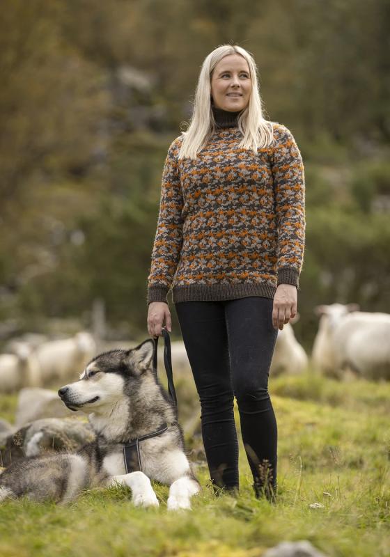 "Camorag" Tröja - Viking Design 2336-6 Kit - XS-XXL - Viking Eco Highland Wool
