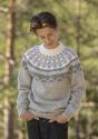 "Harda" genser- Viking Design 2330-10 Kit - XS-XXL - Viking Wool