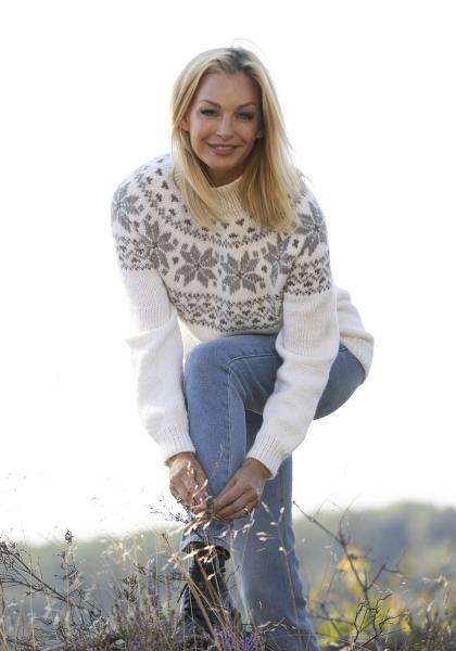 "Freja" genser- Viking Design 2330-9 Kit - XS-XXL - Viking Wool
