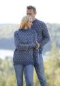 "Prudie" genser- Viking Design 2330-7B Kit - XS-XXL - Viking Wool