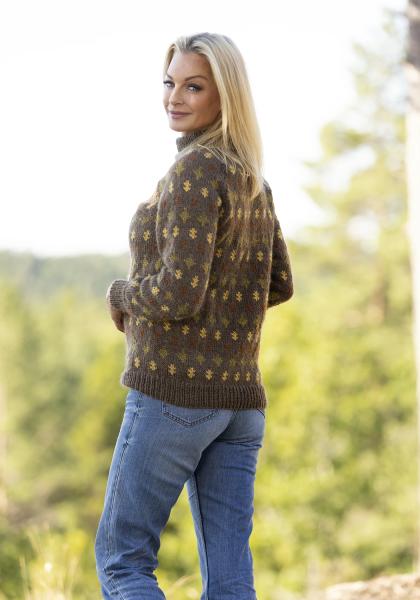"Prudie" genser- Viking Design 2330-7A Kit - XS-XXL - Viking Wool 