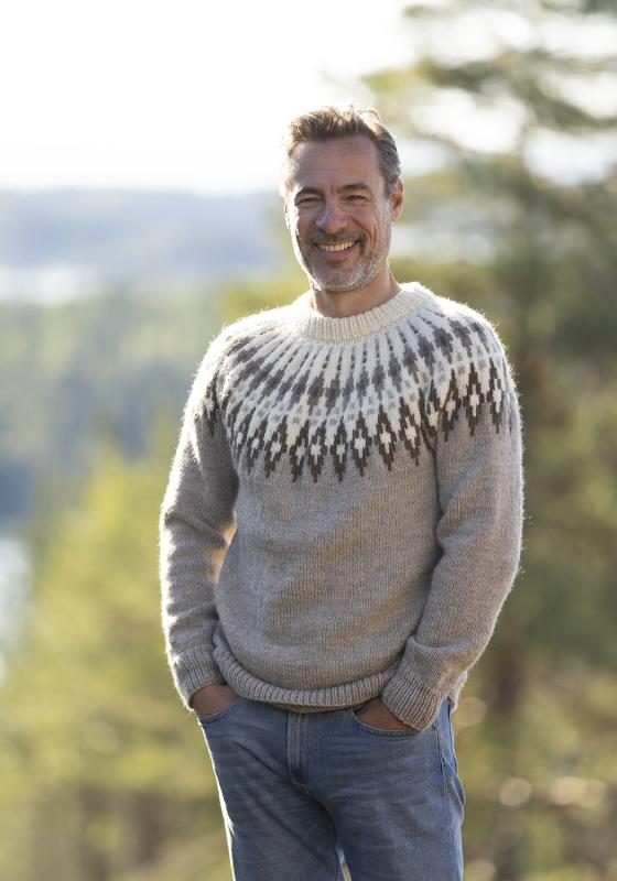 "Brage" tröja- Viking Design 2330-5 Kit - XS-XXL - Viking Wool