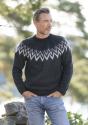"Tonny" genser- Viking Design 2330-1B Kit - XS-XXL - Viking Wool