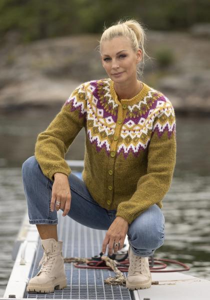 "Kraft" kofte - Viking Design 2329-2 Kit - XS-XXL - Viking Wool