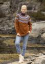 "Kraft" genser- Viking Design 2329-1i Kit - XS-XXL - Viking Wool