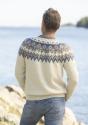 "Kraft" genser- Viking Design 2329-1F Kit - XS-XXL - Viking Wool