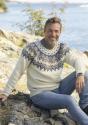 "Kraft" genser- Viking Design 2329-1F Kit - XS-XXL - Viking Wool