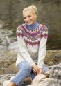 "Kraft" genser- Viking Design 2329-1E Kit - XS-XXL - Viking Wool