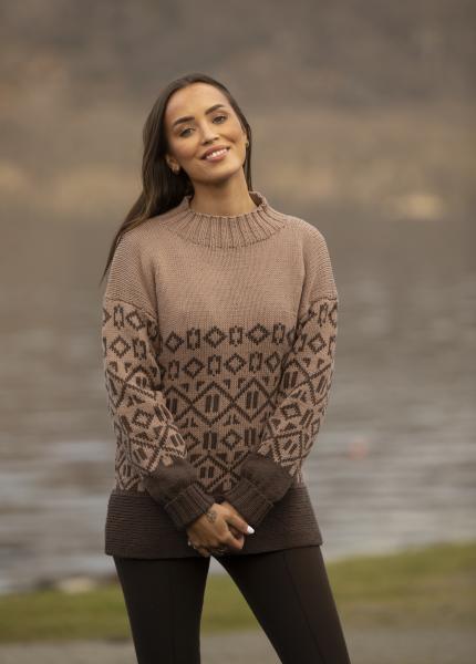 "Timian" genser- Viking Design 2209-12 Kit - XS-XXL - Viking Vår